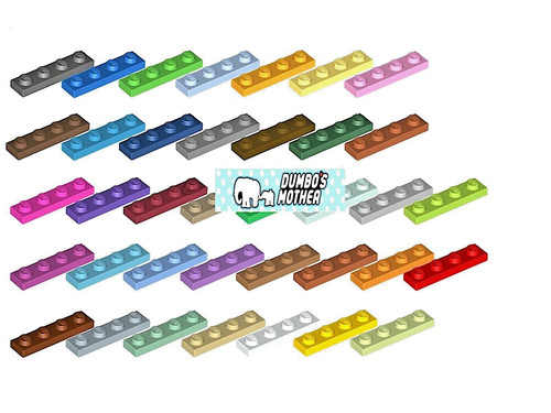 Lego 1x4 plate - plate, plates