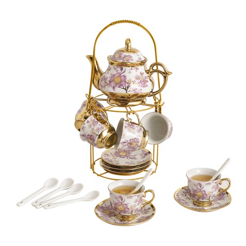 Piece purple ceramic - 20-piece,