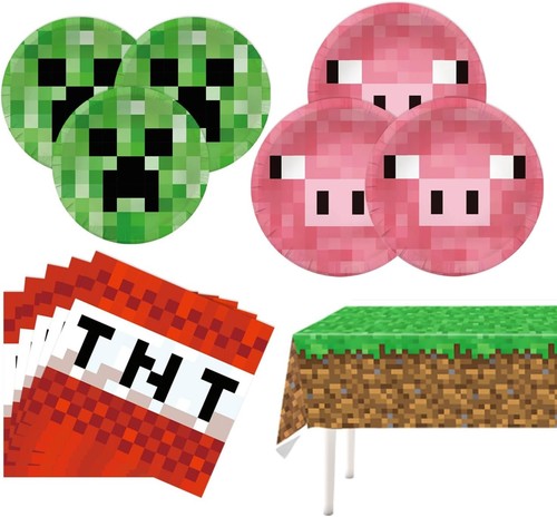 Pixel birthday party - pixel,